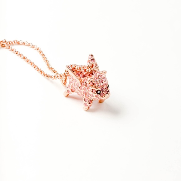 kate spade Jewelry - KATE SPADE imagination pave pig  necklace